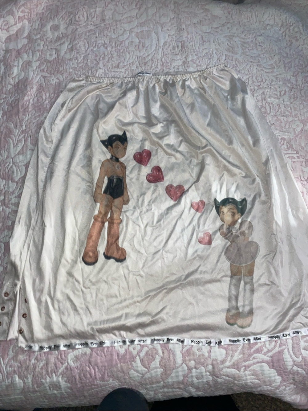Vanity Fair skirt print Astro boy and uran